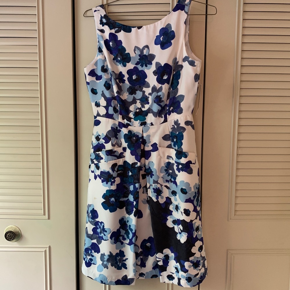 Blue Floral Dress
